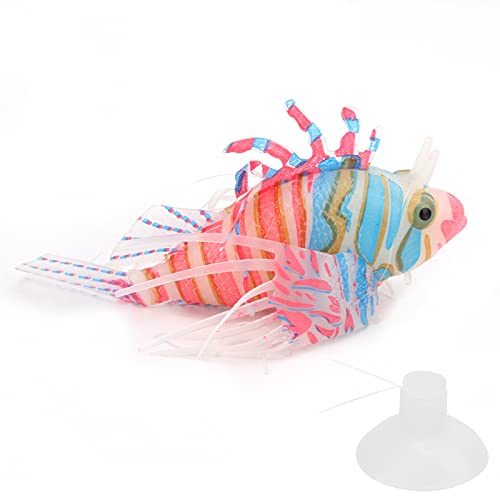 TIKATARER Gefälschte Fische, Künstlicher Fisch Gefälschte Fische Leuchtet Effekt Aquariumdekor Schwimmende Fisch Leuchtend Silikonfisch mit Saugbecher -Aquariumfisch für Aquariumbox -Dekoration TIKATARER Gefälschte Fische, Künstlicher Fisch Gefälschte Fische Leuchtet Effekt Aquariumdekor Schwimmende Fisch Leuchtend Silikonfisch mit Saugbecher -Aquariumfisch für Aquariumbox -Dekoration von TIKATARER