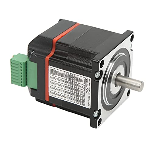 TIKATARER Integrierter Closed-Loop-Servomotor, 1,2 N·m 2-in-1-Servomotor mit Hoher Torsion, Energiesparend, Closed-Loop-Schrittmotor mit Treiber 20-48 V DC für Robotik und Automatisierung von TIKATARER