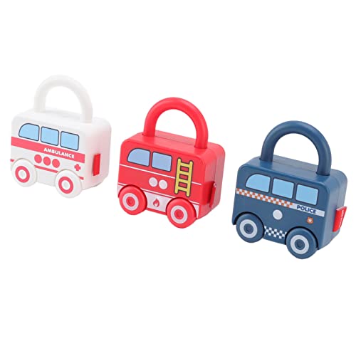 TIKATARER Lock- und Key Toy, PP Plastic Kleinkindschlüssel mit Wichtigen Lernressourcenspielzeugen für Bildungsspielzeug TIKATARER Lock- und Key Toy, PP Plastic Kleinkindschlüssel mit Wichtigen Lernressourcenspielzeugen für Bildungsspielzeug von TIKATARER