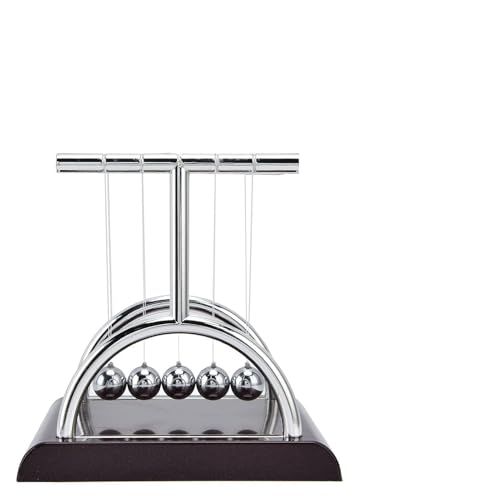 TIKATARER Pendelball, Newtons Cradle, Pendulum Balance Balls Balanced Ball Toy Innovative Dekompression Fun Cradle Pendel Swinging Bälle Dekompression Spielzeug für Office Desk Dekoration TIKATARER Pendelball, Newtons Cradle, Pendulum Balance Balls Balanced Ball Toy Innovative Dekompression Fun Cradle Pendel Swinging Bälle Dekompression Spielzeug für Office Desk Dekoration von TIKATARER