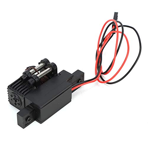 TIKATARER RC Winde, Automatische Winde Kunststoff Metall Automatische Winde C34 RC Auto Automatische Winde RC Auto Winde Upgrade Teile Zubehör Passend für 1/16 RC Auto WPL C34 C34K C34KM von TIKATARER