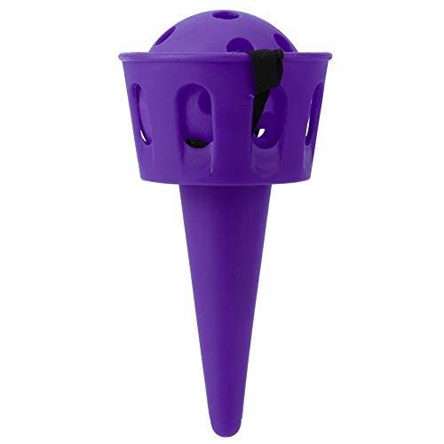 TIKATARER Scoop-Ball-Set, Wurf- und Fangball-Set, Kunststoff-Trainings-Fangball-Spielset für, 25,98 Zoll Seillänge für Kinderunterhaltung (Purple) von TIKATARER