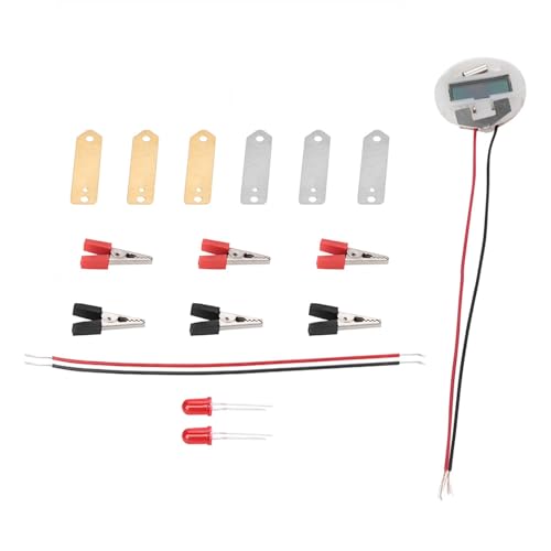 Wissenschaftsset, Obstbatterie, Wissenschaftliches Experimentierset, Leiterplatte für, Kartoffeluhr, Wissenschaftsset, Elektronisch für, Orange-Zitronen-Batterie, von TIKATARER