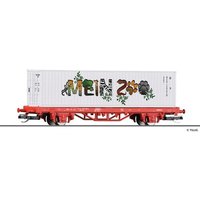 TILLIG 17483 TT START-Containertragwagen Lgs „Mein Zoo" mit 40‘-Container, Ep. VI von TILLIG