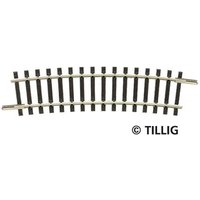 TILLIG 83110 TT Gebogenes Gleis R 12 R 310 mm 15° von TILLIG