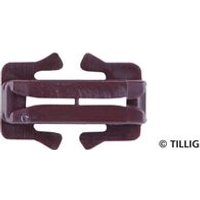 TILLIG 83955 TT Bettungsgleis braun Isolierschienenverbinder (20 Stück) von TILLIG