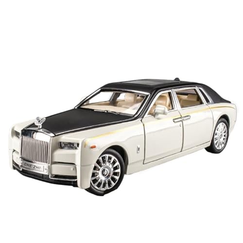 TIMJAN Für Phantom Auto Modell Legierung Auto Modell Spielzeug Auto Figur Sammlung Starry Sky Top(White) von TIMJAN