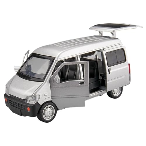 TIMJAN Für Wuling Zhiguang Auto Modell Van Spielzeug Legierung Spielzeug Auto Sammlung Auto Modell(Silver) von TIMJAN