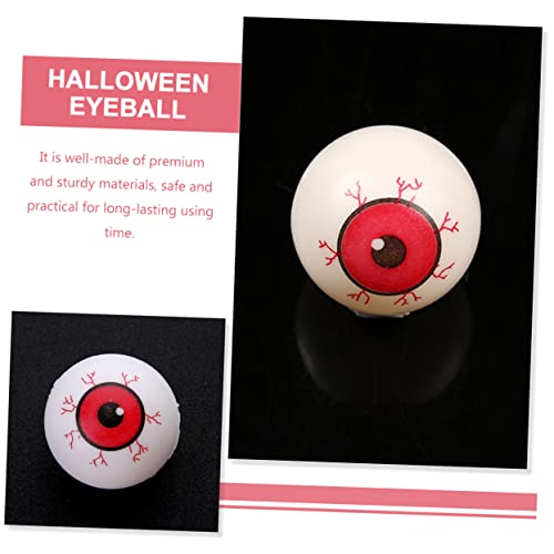 TINEASUR 10 Stück Teiliges Halloween Deko Fake Eyeball Props Rote Horror Augen für Party Raumdekoration und Gruselige Horror TINEASUR 10 Stück Teiliges Halloween Deko Fake Eyeball Props Rote Horror Augen für Party Raumdekoration und Gruselige Horror von TINEASUR