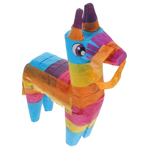 TINEASUR 1stk Piñata Kaninchendekor Im Freien Festlich Abs Miniatur-pinata Kuscheltiere Für Kleinkinder Hasenspielzeug Outdoor-spielzeug Für Kleinkinder Hasenkörbe Vorabend Colorful Papier von TINEASUR