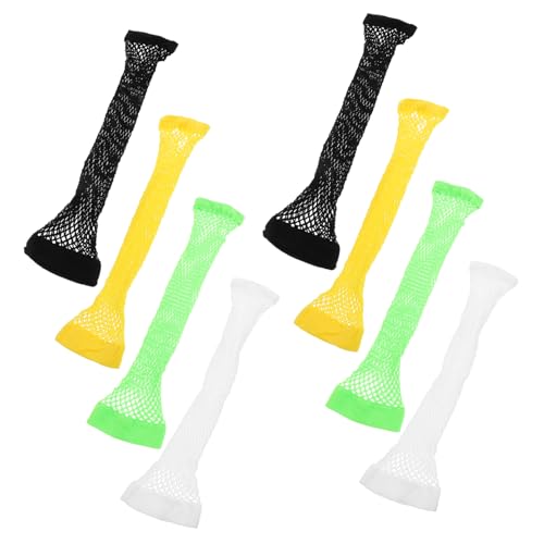 TINEASUR 4 Paare Feine Netz-Stretch-Handschuhe Ellenbogenhandschuhe fingerlose Netzhandschuhe damen-handschuhe fingerlose handschuhe lange Ellbogenhandschuhe Kostüm Ärmel 90% Nylon von TINEASUR