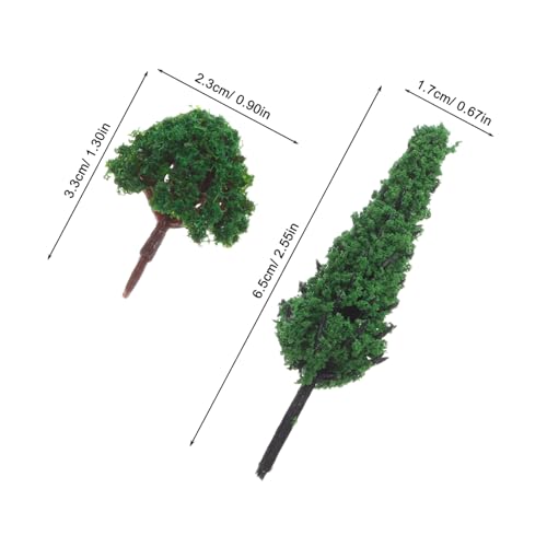 TINEASUR 40 Stück Teiliges Miniatur Bäume Miniatur Landschaftsbäume für Diorama Modellbau Realistische Mini Bäume für Eisenbahn Landschaft Sandtisch und DIY Mikro-szenerie Naturgetreu und TINEASUR 40 Stück Teiliges Miniatur Bäume Miniatur Landschaftsbäume für Diorama Modellbau Realistische Mini Bäume für Eisenbahn Landschaft Sandtisch und DIY Mikro-szenerie Naturgetreu und von TINEASUR