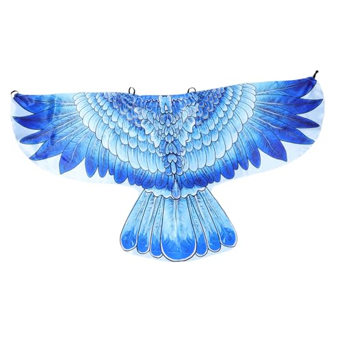TINEASUR Bunter Adlerflügel Umhang für Erwachsene Leichtes Cosplay Kostümzubehör Halloween Party Karneval Vogel Flügel Cape für Verkleidung und Fotoshooting TINEASUR Bunter Adlerflügel Umhang für Erwachsene Leichtes Cosplay Kostümzubehör Halloween Party Karneval Vogel Flügel Cape für Verkleidung und Fotoshooting von TINEASUR