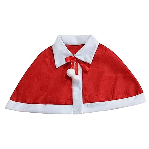 TINEASUR Baby Kleidung Neugeborene Baby-bekleidung Klassisches Weihnachts Cape Für Weicher Warmer Cosplay Schal Für Babys Und Kleinkinder Ideal Für Weihnachtsfeiern Und Rollenspiele Rpq 2 Kinderumhang von TINEASUR