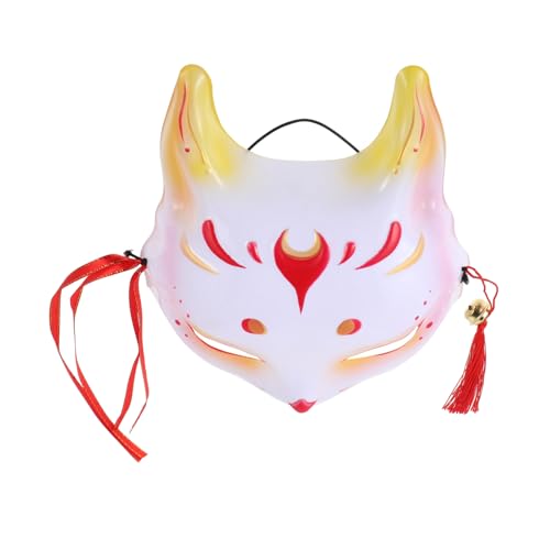 TINEASUR Fuchsmaske, Maskenmaske Für Damen, Süße Cosplay Halbmaske, Cosplay Maske, Fuchs Kostümmasken, Maske Für Halloween, Maske, Halbes Halloween Kostüm, Halloween Masken, Kostümzubehör, von TINEASUR