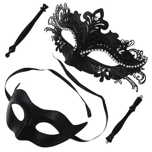 TINEASUR Halbe Gesichtsmaske Für Damen Leichte Karnevalsmaske Für Cosplay Masquerade Und Mottopartys Ideal Für Halloween Und Fasching Und Mit von TINEASUR