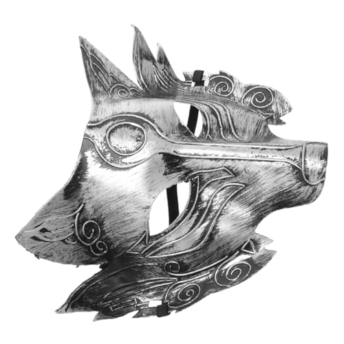 TINEASUR Halloween Maske Maskerade Tiermaske Party Maske Wolf Cosplay Maske Lustige Maske Interessante Maske Schöne Masken Einzigartige Maske Karneval Partyzubehör Horror Stil von TINEASUR