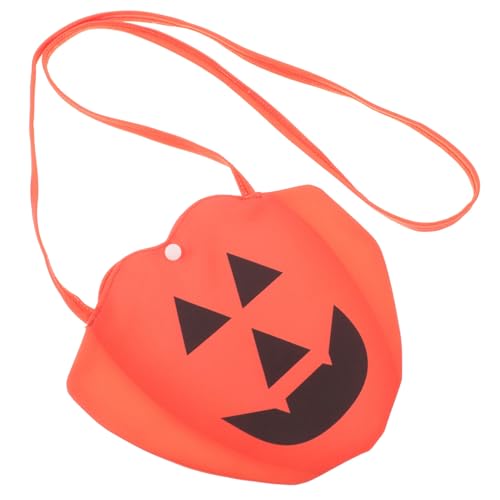 TINEASUR Halloween-süßigkeitstüten Feiertagsparty-versorgung Goodie-bag Halloween-beutetaschen Kürbis-snackschale Süßigkeitenhalter Für Kinder Halloween-kürbistasche Halloween-beutel Metall von TINEASUR