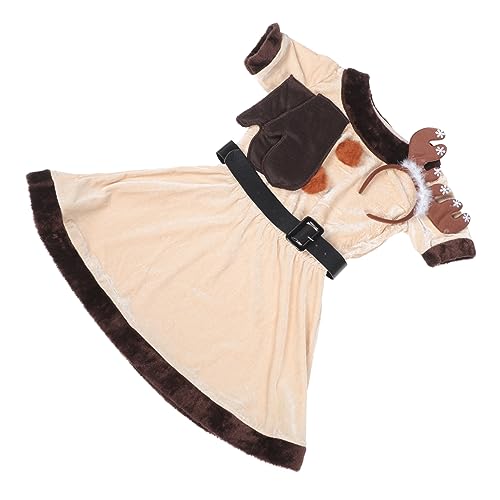 TINEASUR Halloween und Weihnachts Kostüm Erwachsene Elk Cosplay Outfit für Party und Bühnenauftritt Lustiges Kostüm aus Robustem Stoff und Fototauglich für Fasching und Geburtstagsfeier TINEASUR Halloween und Weihnachts Kostüm Erwachsene Elk Cosplay Outfit für Party und Bühnenauftritt Lustiges Kostüm aus Robustem Stoff und Fototauglich für Fasching und Geburtstagsfeier von TINEASUR