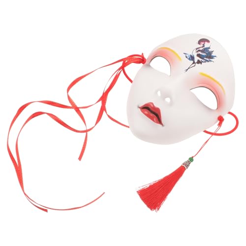 TINEASUR Hanfu-Maske halloween hlloween karnawal ziernieten dekoring Karnevalsmasken Cosplay-Partymaske Kimono-Masken Tiermaske Gesichtsmaske Schutzmaske Cosplay-Maske lustige Maske Plastik von TINEASUR