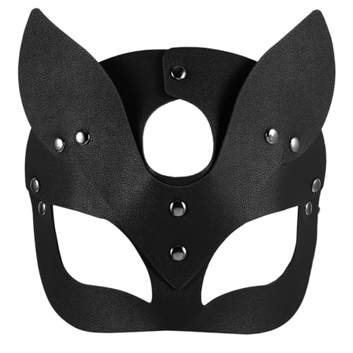 TINEASUR Ledermaske Fuchs Für Maskerade Und Cosplay Hochwertige Partymaske Aus Vielseitig Einsetzbar Ideal Für Karneval Halloween Und Kostümpartys von TINEASUR