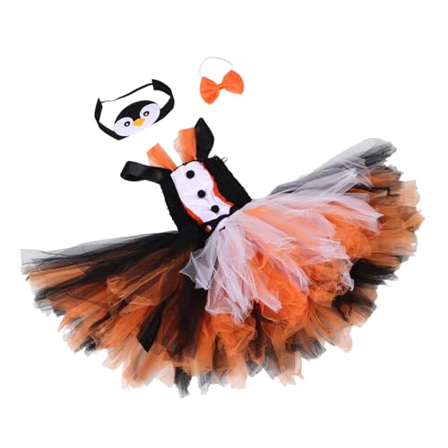 TINEASUR Pinguin Kostüm mit Tutu Kleid Pinguin Haarreif und Fliege Halloween Tierkostüm für Kleinkinder Cosplay Outfit für Partys und Bühnenauftritte TINEASUR Pinguin Kostüm mit Tutu Kleid Pinguin Haarreif und Fliege Halloween Tierkostüm für Kleinkinder Cosplay Outfit für Partys und Bühnenauftritte von TINEASUR