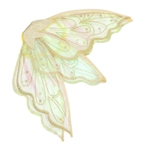 TINEASUR Schmetterlings-elfenflügel Schmetterling Cosplay Flügel Schmetterling Kostüm Flügel Requisite Schmetterlingsflügel Als Dekoration Party-schmetterlingsflügel Golden Garn von TINEASUR