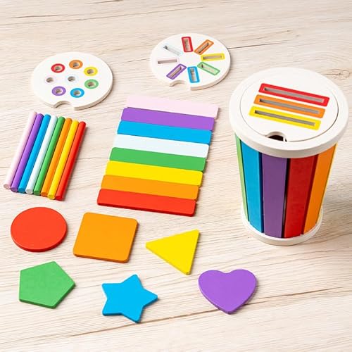 Montessori Spielzeug ab 1 Jahr，geeignet für Kinder 12 bis 36 Monate alt pädagogisches Lernen sensorisches Spiel, Geschenke für Kinder von TINGTING