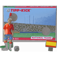 TIPP-KICK 031094 Star-Kicker Spanien in Torwandbox mit Hymne von TIPP-KICK