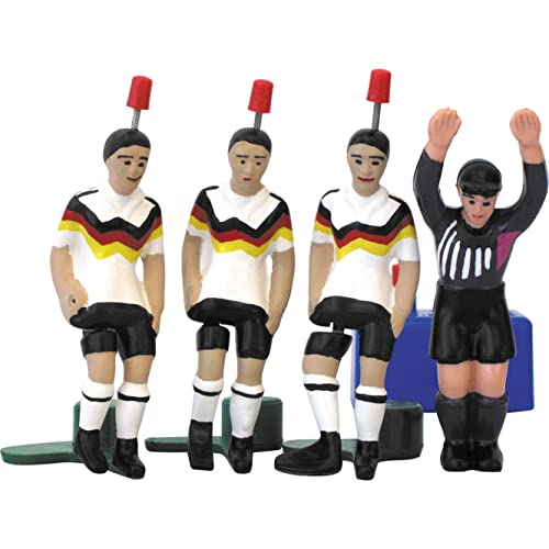 TIPP-KICK WM Classics Weltmeister Deutschland 1990 Spieler-Set Kicker, Top-Kicker, Star-Kicker Torwart I Kick-TIPP Zubehör von TIPP-KICK