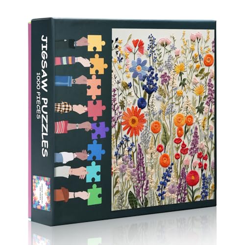 1000 Stück Puzzles für Erwachsene - 70 x 50 cm Herausfordernde Gartenkunst, Botanisches Blumenpuzzle Schwierige Familienpuzzle Lernspiele Heimdekoration 1000 Stück Puzzles für Erwachsene - 70 x 50 cm Herausfordernde Gartenkunst, Botanisches Blumenpuzzle Schwierige Familienpuzzle Lernspiele Heimdekoration von TISHIRON