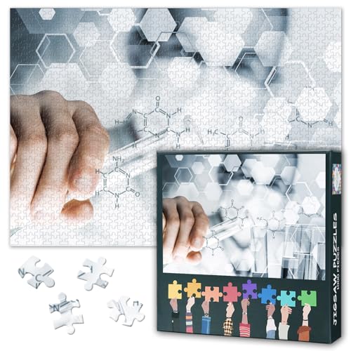 Erwachsene Medizinisches Puzzle 1000 Blöcke, Klinisches Labor-Puzzle, Erwachsene Junge Wissenschaftler Puzzles, alte Freunde Puzzles Spiele oder Spielzeug 50x70 cm Erwachsene Medizinisches Puzzle 1000 Blöcke, Klinisches Labor-Puzzle, Erwachsene Junge Wissenschaftler Puzzles, alte Freunde Puzzles Spiele oder Spielzeug 50x70 cm von TISHIRON