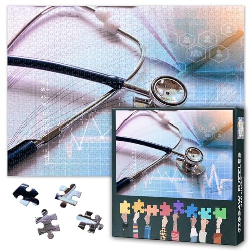 Erwachsene Wissenschaftler Puzzle 1000 Blöcke, Medizinische Puzzles, Erwachsene Puzzles, Puzzle-Spiele oder Spielzeug für ältere Freunde 50x70 cm Erwachsene Wissenschaftler Puzzle 1000 Blöcke, Medizinische Puzzles, Erwachsene Puzzles, Puzzle-Spiele oder Spielzeug für ältere Freunde 50x70 cm von TISHIRON