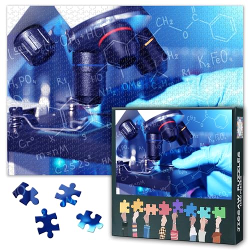Erwachsenen Wissenschaftler Puzzle 1000 Blöcke, Mikroskop-Puzzles, Erwachsenen Erwachsenen Puzzles, Puzzle-Spiele oder Spielzeug für ältere Freunde 50x70 cm Erwachsenen Wissenschaftler Puzzle 1000 Blöcke, Mikroskop-Puzzles, Erwachsenen Erwachsenen Puzzles, Puzzle-Spiele oder Spielzeug für ältere Freunde 50x70 cm von TISHIRON