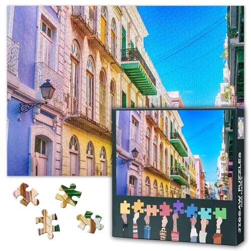Puerto Rico Puzzles für Erwachsene 1000 Blöcke, Puerto San Juan Puzzles, Puzzle für Erwachsene, Puzzle-Spiele oder Spielzeug für ältere Freunde 50x70 cm Puerto Rico Puzzles für Erwachsene 1000 Blöcke, Puerto San Juan Puzzles, Puzzle für Erwachsene, Puzzle-Spiele oder Spielzeug für ältere Freunde 50x70 cm von TISHIRON