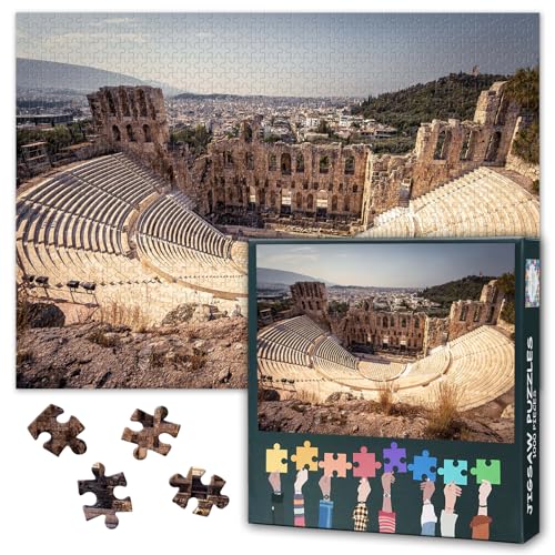 Puzzles für Erwachsene 1000 Teile Athen Berühmte Sehenswürdigkeit Herausfordernde Puzzles für Erwachsene, 27,5 x 19,7 Zoll Griechenland Landschaft Puzzle-Spiel für Frauen Wohnkultur Puzzles für Erwachsene 1000 Teile Athen Berühmte Sehenswürdigkeit Herausfordernde Puzzles für Erwachsene, 27,5 x 19,7 Zoll Griechenland Landschaft Puzzle-Spiel für Frauen Wohnkultur von TISHIRON