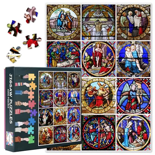 Religiöse Überzeugungen Puzzles 1000 Teile, Puzzle Erwachsene, Heiligen in der Religion 1000 Teile Puzzles für Erwachsene, 70 x 50cm Puzzle Impossible Geschicklichkeitsspiel für Familie Religiöse Überzeugungen Puzzles 1000 Teile, Puzzle Erwachsene, Heiligen in der Religion 1000 Teile Puzzles für Erwachsene, 70 x 50cm Puzzle Impossible Geschicklichkeitsspiel für Familie von TISHIRON