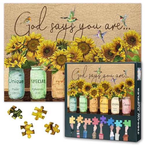 Sonnenblumen Erwachsene Puzzles 1000 Stück, Schmetterling Puzzle, Erwachsene Puzzle, Puzzles-Spiele oder Spielzeug für ältere Freunde 50X70CM Sonnenblumen Erwachsene Puzzles 1000 Stück, Schmetterling Puzzle, Erwachsene Puzzle, Puzzles-Spiele oder Spielzeug für ältere Freunde 50X70CM von TISHIRON