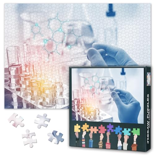 Wissenschaftler Erwachsenen Puzzles 1000 Blöcke, Wissenschaftler in der Hand Reagenzglas Forschung Rätsel, Erwachsenen Puzzle, Puzzle Spiele oder Spielzeug für ältere Freunde 50x70 cm Wissenschaftler Erwachsenen Puzzles 1000 Blöcke, Wissenschaftler in der Hand Reagenzglas Forschung Rätsel, Erwachsenen Puzzle, Puzzle Spiele oder Spielzeug für ältere Freunde 50x70 cm von TISHIRON