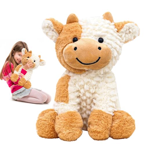 TIVUNORON Kühe Kawaii Kuscheltier, 22cmWeich Kuh Kuscheltier Plüschtie, flauschig und weich Kuh Plüschtier, für Jungen Mädchen Geburtstag, Kindertag, Weihnachten Geschenk TIVUNORON Kühe Kawaii Kuscheltier, 22cmWeich Kuh Kuscheltier Plüschtie, flauschig und weich Kuh Plüschtier, für Jungen Mädchen Geburtstag, Kindertag, Weihnachten Geschenk von TIVUNORON