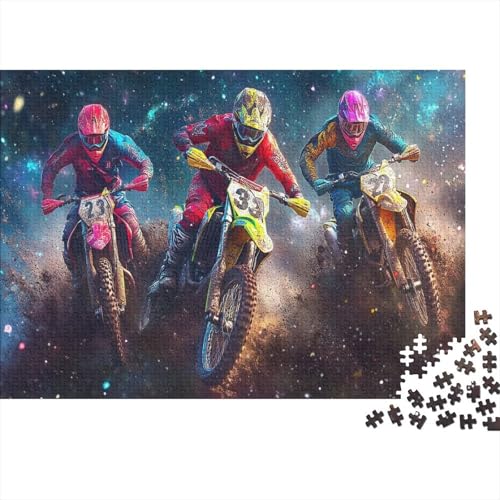 Haulagenmotor Puzzle Motorrad Lernspiel 1000 Teile Stressabbau-Spielzeug Holzpuzzles PuzzlePädagogisches Für Die Ganze Familie 1000pcs (75x50cm) von TJLROUVNK