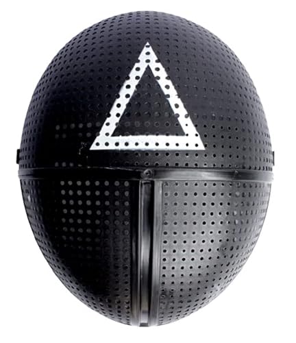 TK Gruppe Timo Klingler 5x Dreieck The Game squid Maske für Halloween, Fasching & Karneval als Kostüm für Herren & Damen TK Gruppe Timo Klingler 5x Dreieck The Game squid Maske für Halloween, Fasching & Karneval als Kostüm für Herren & Damen von TK Gruppe Timo Klingler