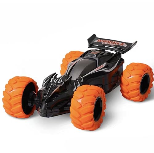 TLHWIN Reibung Trägheit Stunt Twist Lenkung Offroad Spielzeug Fahrzeug, Baby Crash Resistant Auto, Kinder Spielzeug Auto Geburtstag für Jungen Mädchen(schwarz) von TLHWIN