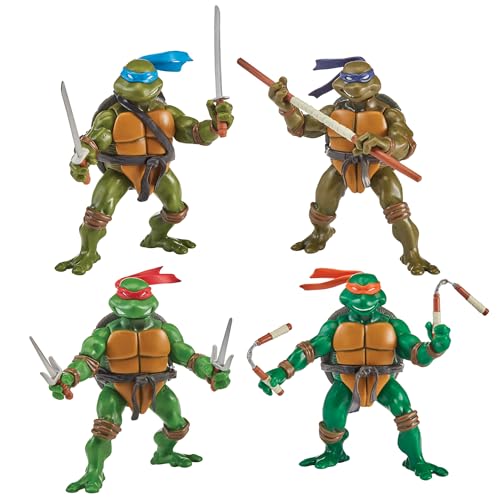 TMNT Classic Turtle Figuren Asst 2003, 4 Stück von TMNT