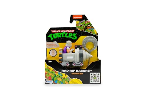 TMNT Teenage Mutant Ninja Turtles, Ninja Shredder, Actionfahrzeug, Klassische Ausgabe, Spielzeug und Geschenke für Kinder ab 3 Jahren von Guoml