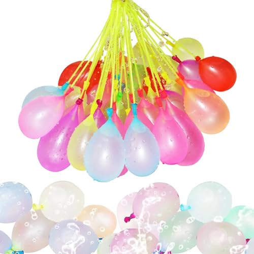 100 Stücke Wasserbomben,Wasserbomben Selbstschließend,Wasserbomben Ballons,Wasserbomben Luftballons,Geeignet für Kinder und Erwachsene Sommer Strand Schwimmbad Spiele von TMRBBesty