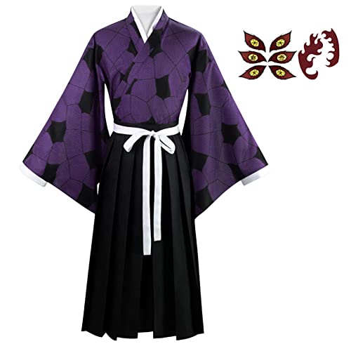 TMSREBU Kokushibou Cosplay Kostüm Rollenspiel Kimono Outfit Uniform für Unisex von TMSREBU