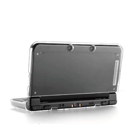 TNP Schutzhülle für Nintendo 3DS 2015, Aluminium Gehäuse Hartschalen Harte Hülle für Nintendo Switch Spiele Konsole, Scharnierloses Hartschalenetui Case Cover mit ultraschlankem Design, Transparente von TNP Products