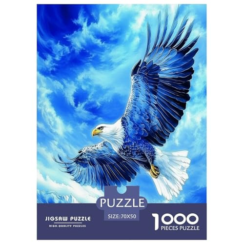 Adler Puzzle 1000 Teile Schwer Puzzle Spielzeug Lernspiel Impossible Herausforderungsspielzeug Für Erwachsene Und Kinder in Bewährter 70x50cm/1000pcs Adler Puzzle 1000 Teile Schwer Puzzle Spielzeug Lernspiel Impossible Herausforderungsspielzeug Für Erwachsene Und Kinder in Bewährter 70x50cm/1000pcs von TNSGHAVED