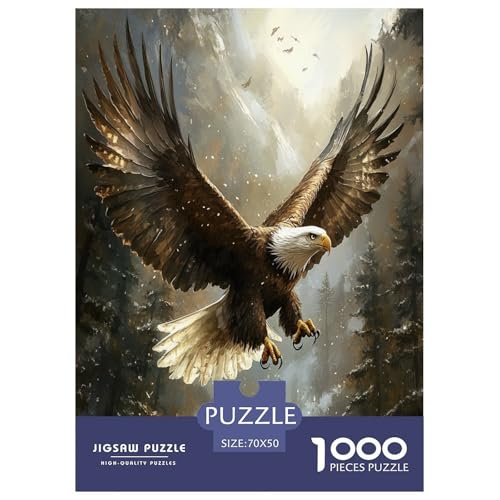 Adler Puzzle 1000-teilige Schwer Puzzle Spielzeug Lernspiel Impossible Herausforderung Spielzeug Für Erwachsene Kinder 70x50cm/1000pcs Adler Puzzle 1000-teilige Schwer Puzzle Spielzeug Lernspiel Impossible Herausforderung Spielzeug Für Erwachsene Kinder 70x50cm/1000pcs von TNSGHAVED